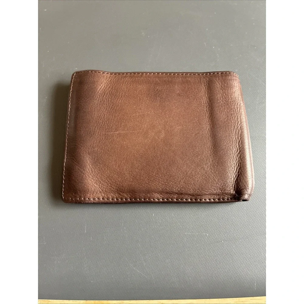 Vintage Carlo Amboldi- Men's Brown Wallet Authentic Fandango Soft Calf Leather